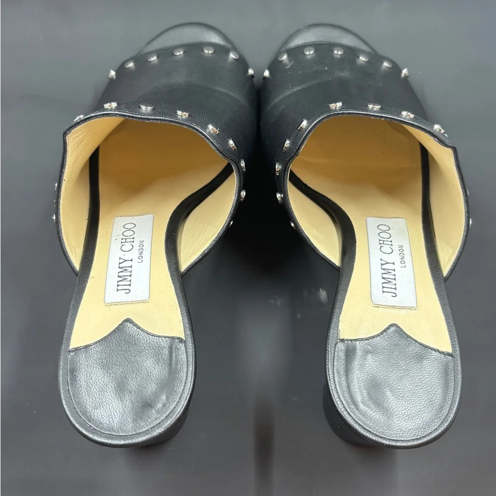 Jimmy Choo London healed mules made in Italy size 38 - Picture 4 of 6